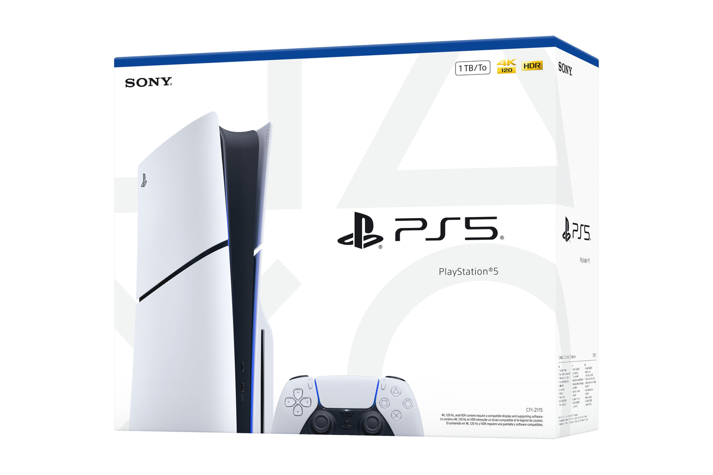 5 Disc Console Slim -1TB
