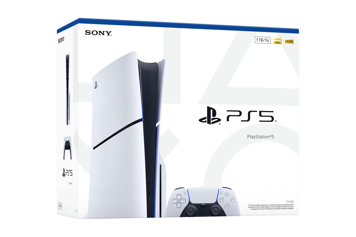 5 Disc Console Slim -1TB