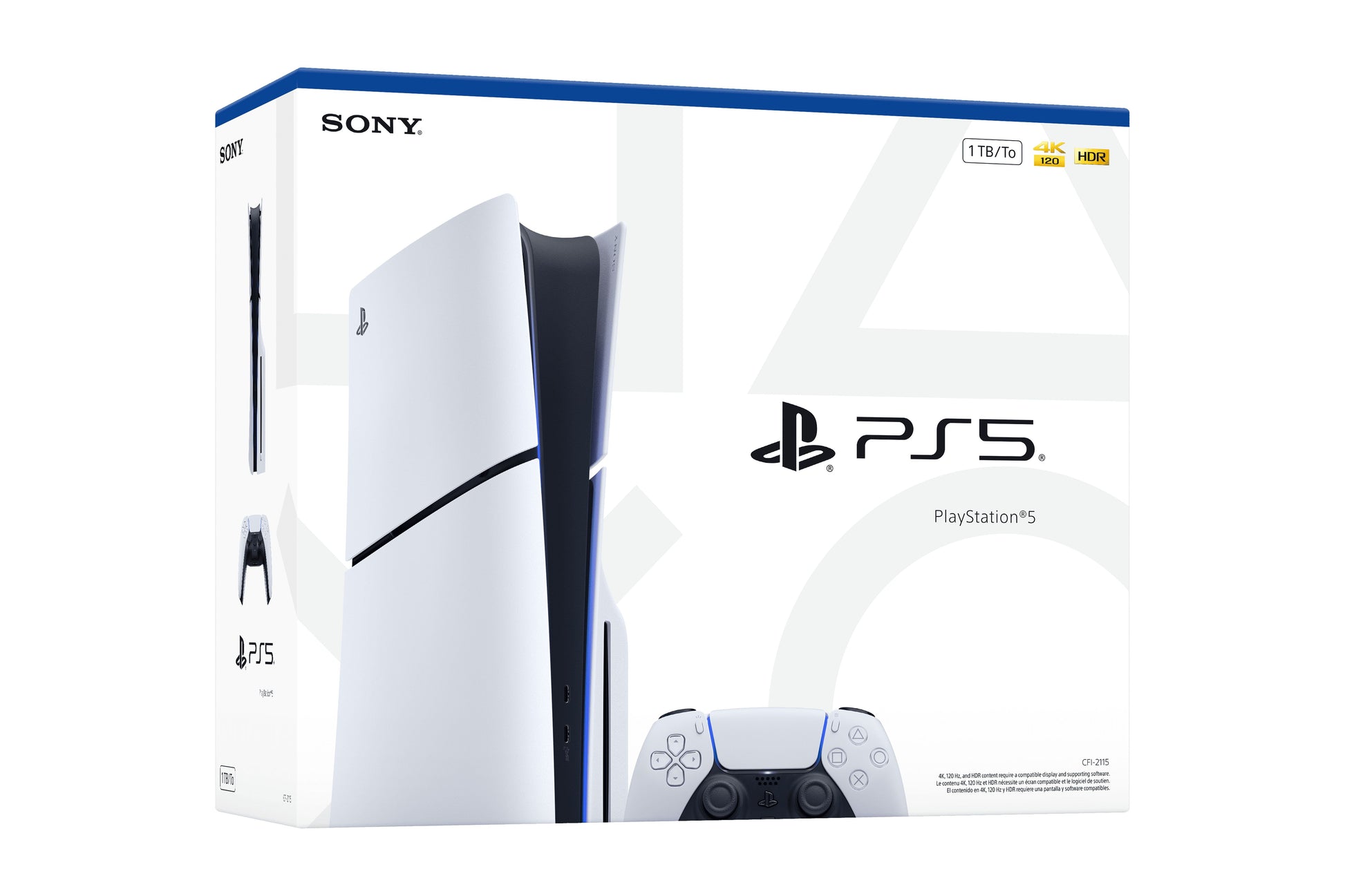 5 Disc Console Slim -1TB